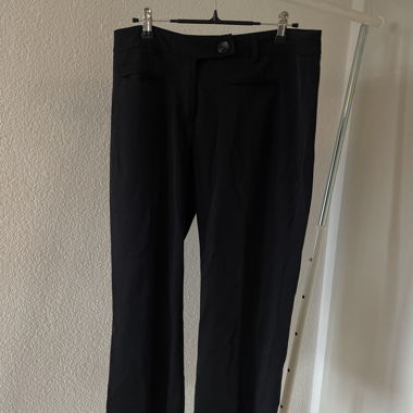 Pantaloni di stoffa neri