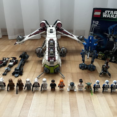 Lego Starwars Gunhship 75021, AT-RT 75002