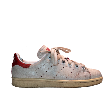 Adidas Stan Smith Red Cracked Leather