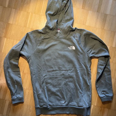 Felpa con cappuccio The North Face logo verde S