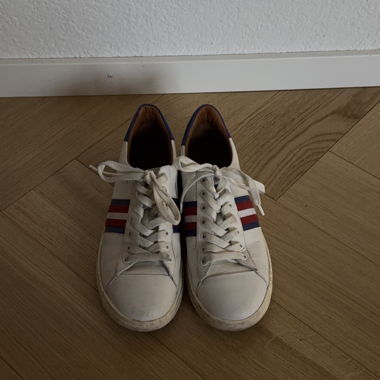 Weiße Bally Sneaker