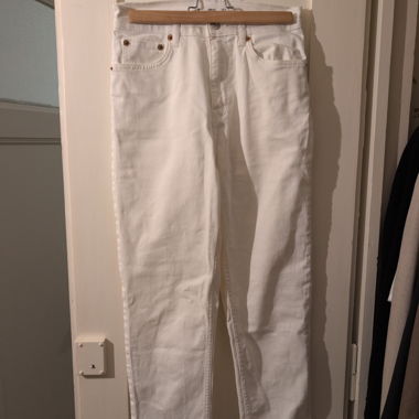Mom jeans bianco Mango Denim taglia 36
