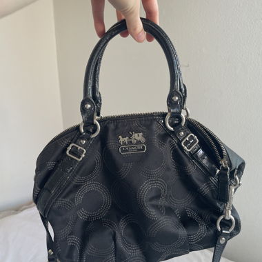 Coach Handtasche Schwarz