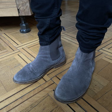 Represent Wildleder Chelsea Boots