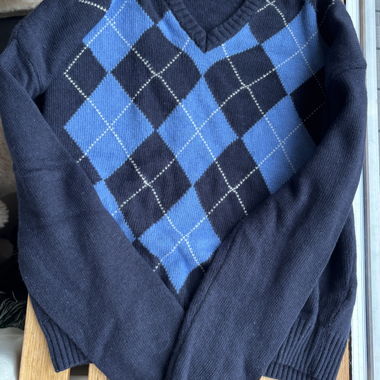 Subdued Argyle Pullover