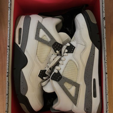 Nike Air Jordan 4 Retro White Cement 2012