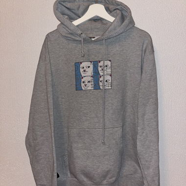 Felpa Ripndip grigia