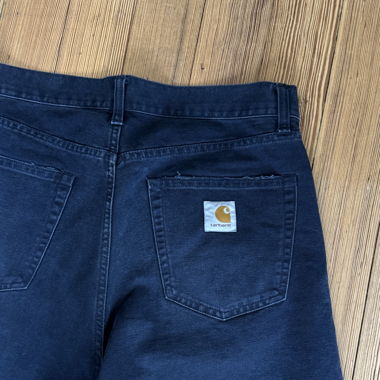 Carhartt Chino, Dark Blue, Size 33 32