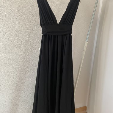 Abito maxi nero