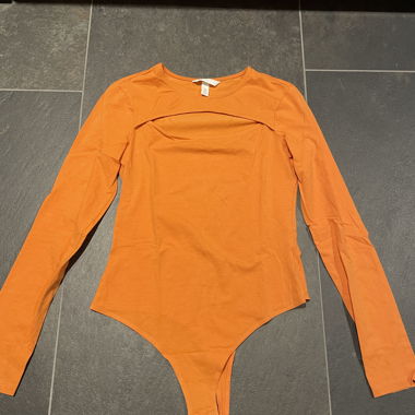 Body manches longues orange