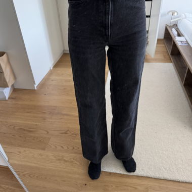 Jeans neri H&M a vita alta