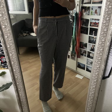 checkered pants