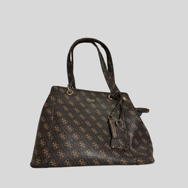 GUESS Satchel-Tasche mit klassischem Monogramm