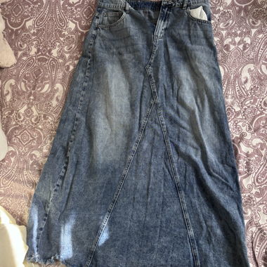 gonna in jeans