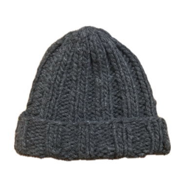 Bonnet tricoté à la main