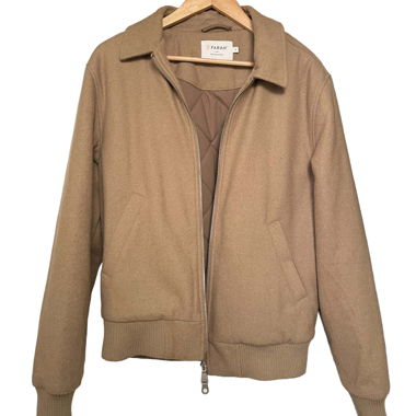 Farah Bomberjacke gefüttert (Winter) beige