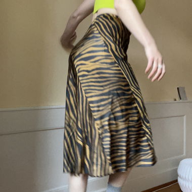 Zebra skirt