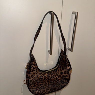 Leopard Print Shoulder Bag