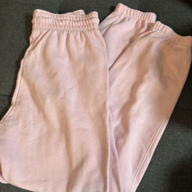 tuta jogging rosa chiaro 
