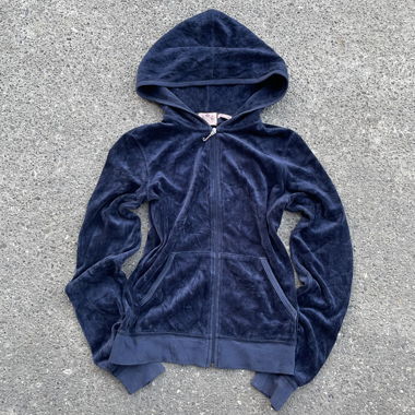 Juicy Couture Velours Hoodie size M