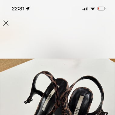 leo print high heels