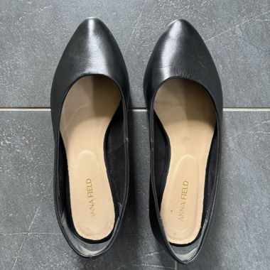 Anna Field Black Ballerinas