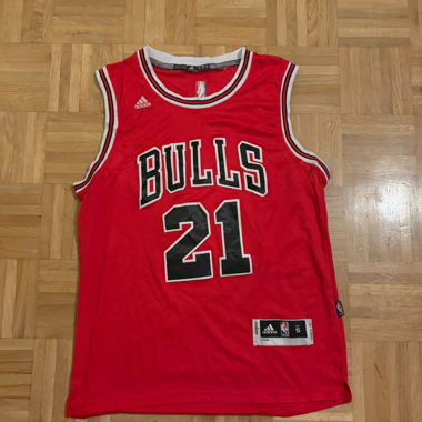 Chicago Bulls #21 Adidas NBA Swingman Jersey 
