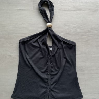 design by si Top mit Perlendetail