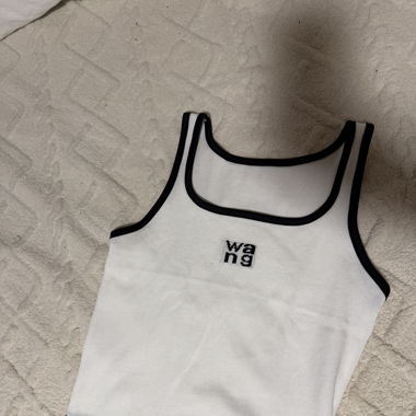 alexander crop top / dupe