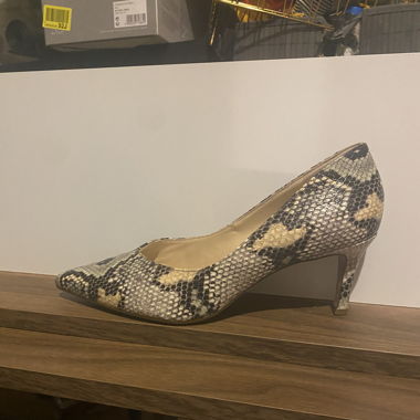 Escarpins högl en cuir