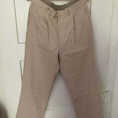 Pantaloni Stoffa beige