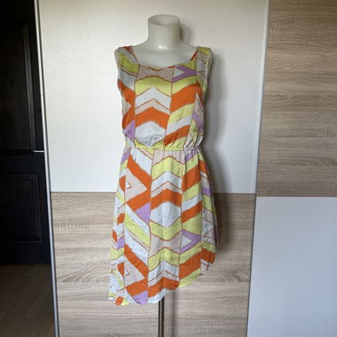 Vestito Asimmetrico Colorato