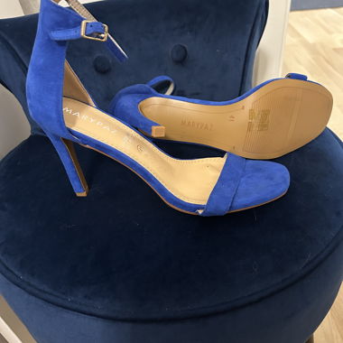 Sandali con tacco MARYPAZ blu 41