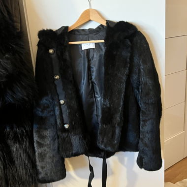 cappotto in pelliccia di coniglio Sandro