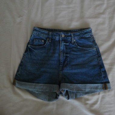 H&M Mom Denim Shorts