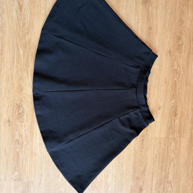 Black Pleated Skirt
