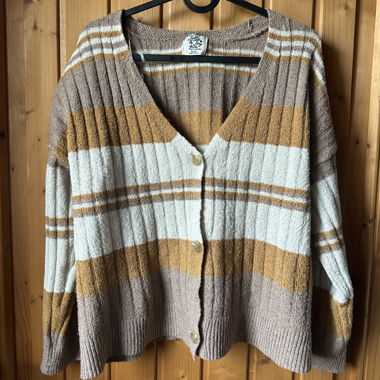 Cardigan a righe Jolie & Joy Girls XL