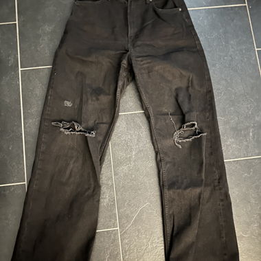 Bershka jeans neri ’90s Wide taglia 40