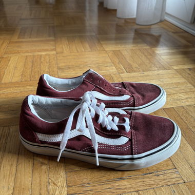 Vans bordeaux taille 38