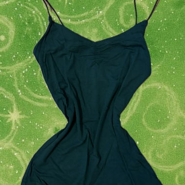 débardeur vert 