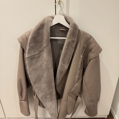 Giacca in pelle di agnello