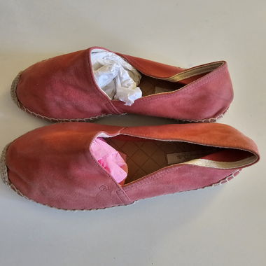 Espadrilles roses Massimo Dutti