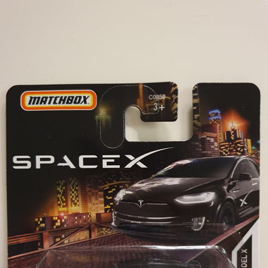Tesla Model X SpaceX  Matchbox NEU 