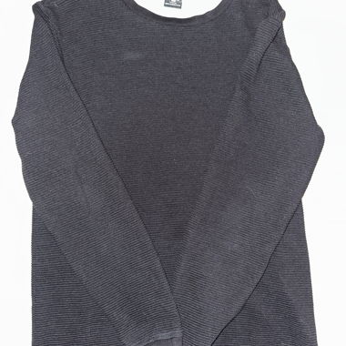 Schwarzes Langarmshirt M