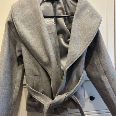 Grey coat