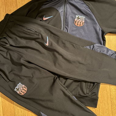 Farbiges Barca Tracksuit