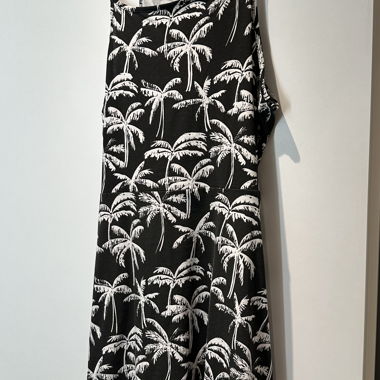 Palm Print Sommerkleid