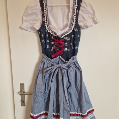 Blue dirndl