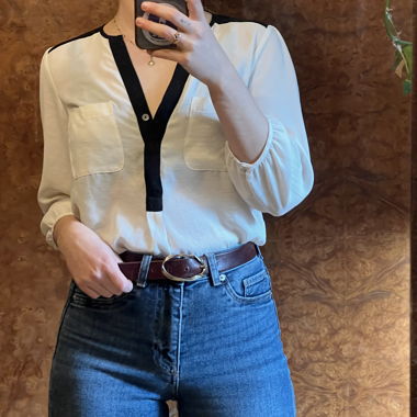 Blouse blanche 