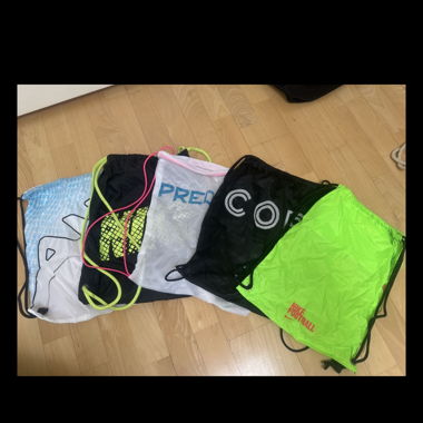 Nike & Co. Sports Drawstring Bag Set